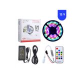 Powerr Led Aydınlatma 12 Volt Argb Pixel Magic Kayar 5050 Smd Dış Mekan 5 Metre Şerit 60 LED IP65 Set