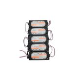 Powerr Led Aydınlatma 12 Volt Cob Ledli Animasyonlu Kırmızı - Mavi Çakar Modül 5 Adet