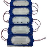 Powerr Led Aydınlatma 12 Volt Cob Ledli Animasyonlu Mavi Çakar Modül 5 Adet