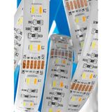 Powerr Led Aydınlatma 12 Volt Rgbw+Ww 5 Renk Rgb Beyaz Günışığı 5050 Smd Iç Mekan 60 LED 5 Metre Şerit LED