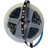Powerr Led Aydınlatma 12 Volt Siyah Renk Argb Pixel Magic Kayar 5050 Smd M/60 LED Iç Mekan 5 Metre