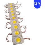 Powerr Led Aydınlatma 20 Adet 12 Volt 2.4 Watt Kare Günışığı Cob LED Modül IP65