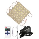 Powerr Led Aydınlatma 20 Adet 12 Volt 6 Watt 6 Lensli 3000K Günışığı 3030 Smd LED Modül 12A Tek Renk Rf Dimmer 3A Priz Tipi Adaptör Set