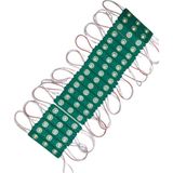 Powerr Led Aydınlatma 200 Adet 12 Volt 1.2 Watt 3 Lensli Yeşil LED Modül IP65 1 Paket