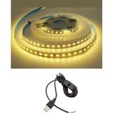Powerr Led Aydınlatma 5 Metre 5 Volt 2835 Smd 3000 K Günışığı Iç Mekan 60 Ledli Şerit USB Li Anahtarlı Siyah Güç Kablosu Set