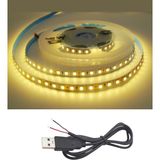 Powerr Led Aydınlatma 5 Metre 5 Volt 2835 Smd 3000 K Günışığı Iç Mekan 60 Ledli Şerit USB Li Siyah Güç Kablosu Set
