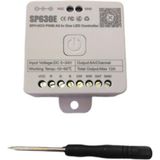 Powerr Led Aydınlatma 5 V - 24 V 12 A SP630E Bluetooth Sese Duyarlı Pixel Şerit LED Denetleyici 5 Kanal Rgbw+Ww LED Kontrol Cihazı