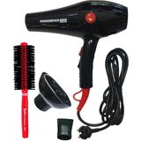 Powerstar 3500 Turbo Motor Saç Kurutma Fön Makinesi 2500 W 2 Kademe Hız Ayarı ile Profesyonel Kullanım