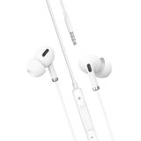 Powerstar HD-24 Mikrofonlu Kulak İçi Kablolu Kulaklık 3.5mm beyaz