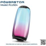 Powerstar Müzik Kutusu Powerstar Pluse4 Rgb Işıklı - Bluetooth - USB - Hafıza Kartı - Radyo