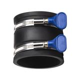 POWERTEC 70337 Toz Kontrolü Esnek Manşet, Anahtar Hortum Kelepçeleri, 5,5 cm