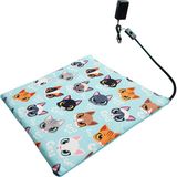 Powertec Evcil Hayvan Izleme Güvenlik Kamerası ve Kedi Köpek Isıtıcı Minder Set 45CMX45CMX4CM