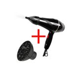 Powertec Jetlıne JET-9001 Turbo 3500 Profesyonel Fön Makinesi + Vigo Başlık