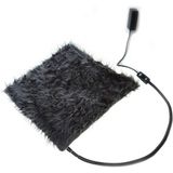 Powertec Kedi Köpek Isıtıcı Ped 48X48CM 5cm Kalınlık Peluş Yumusak Kumaş Yıkanabilir 12V