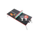 Powertec Mini Masa Tenisi Masasi, Ahsap Cocuk Yazi Tahtasi, Aktivite Masasi