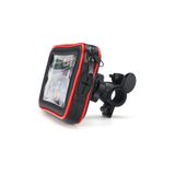 POWERTEC Motorsiklet Su Geçirmez Telefon Tutacağı 5.5" Ve 6.9" Uyumlu Gidon Montaj