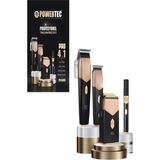 Powertec Profesyonel Tıraş Makinesi Set TR-5600 - Siyah