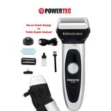 Powertec Tr-250 2 In 1 Sakal Ve Burun Kılı Erkek Bakım Seti