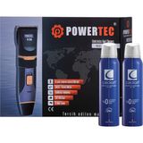 Powertec TR-3200 Profesyonel Şarjlı Saç Sakal Tıraş Makinesi + Caldion Erkek Deodorant 2 Adet