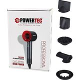 Powertec TR-3333 Profesyonel Fön Makinesi 1600 W 3 Kademe Hız Ayarı ve Güçlü Performans