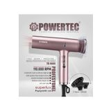 Powertec TR-4444 Süperlux Ionıc Supersonic Saç Kurutma ve Fön Makinesi Rose