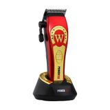 Powertec TR-4800 Tam Profesyonel 9.000rpm 8 Kademeli Saç-sakal Kesim Makinesi +yedek Seramik Bıçak Seti 3 - 4 Saat Kırmızı kirmizi