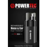 POWERTEC TR-504 Burun ve Kulak Kılı Temizleme Makinesi Erkek Bakım (Yeni versiyon, kompakt tasarım)