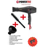 Powertec Tr-701 Fön Makinesi - Vigo Başlık - Fön Fırçası