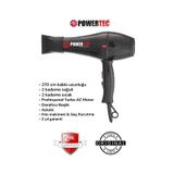 Powertec Tr-701 Saç Kurutma Makinesi - Siyah siyah