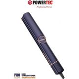 Powertec TR-777 Airstrait Pro Seramik Plaka Saç Düzleştirici 160 Derece Isı Ayarı ile Hızlı Isınma - Lacivert