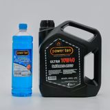 Powerten 10W40 Motor Yağı 4 Litre + Cam Suyu | 2026