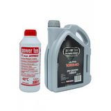 Powerten 10W40 Motor Yağı 4 Litre + Kırmızı Antifriz 1.5 Litre 2026