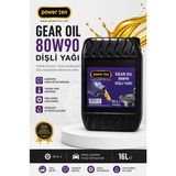 Powerten Gear Oıl 80W90 Dişli Yağı