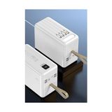 Powerway 22.5W 120.000 Mah Hızlı Şarj Dahili Kablolu Trafo Powerbank - Beyaz