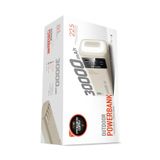 POWERWAY 30.000 Mah Pd 22.5W Dahili Kablolu Hızlı Şarj Led Fener Gerçek 30.000 Mah PD30 Beyaz Powerbank