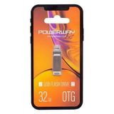 Powerway 32 GB iPhone USB 2.0 Otg Metal Flash Bellek - 256 GB - Çok Renkli