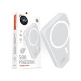 Powerway 5.000mah Pd15w Magsafe Kablosuz Wireless Taşınabilir Şarj Cihazı Beyaz Powerbank Txm5 Çok Renkli