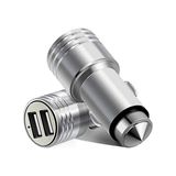 Powerway Araç Çakmaklık Telefon Şarjı 2Port Usb Metal 5V 3.1A Şarj Cihazı