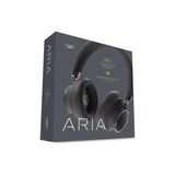 Powerway Arıa Kablosuz Bluetooth 5.3 Kulaklık - Hibrit Anc, 30 Saat Pil Ömrü, 44Mm Sürücüler, Aux Ve Mikrofonlu Siyah