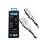 Powerway CX01 Samsung Uyumlu Metal Şarj Kablosu