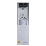 Powerway Lightning Hızlı Şarj Kablosu Örgülü 1.1M CX10 Beyaz