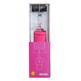 Powerway Lightning Hızlı Şarj Kablosu Örgülü 1.1M CX10 Pembe