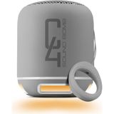 Powerway Powerway C4 Gümüş Taşınabilir Bluetooth Hoparlör Ses Bombası Yüksek Ses Gücü Sese