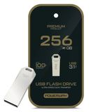 Powerway Premium 256 Gb 100Mb/S Ultra Hızlı Usb 3.1 Metal Silver Flash Bellek