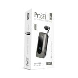 POWERWAY Proset 20 Saat Konuşma Süresi Mikrofonlu Yaka Askılı Şarj Göstergeli Makaralı Bluetooth Kulaklık