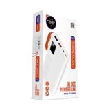 Powerway QC10 10.000 mAh PD 22.5 W Kablolu Hızlı Şarj Powerbank Beyaz