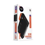 Powerway QC10 Siyah 10.000 Mah PD 22.5 W Dahili Kablolu Hızlı Şarj Led Işıklı Powerbank