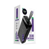 Powerway QC30 Siyah PD 22.5W 30.000 mAh Hızlı Şarj Powerbank