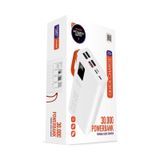 Powerway QC30S Beyaz 30.000 mAh Powerbank