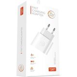 Powerway RX20 Pd 20W Yeni Nesil Orjinal Iphone X-11-12-13 Pro Pro Max Uyumlu Hızlı Şarj Başlığı - Beyaz